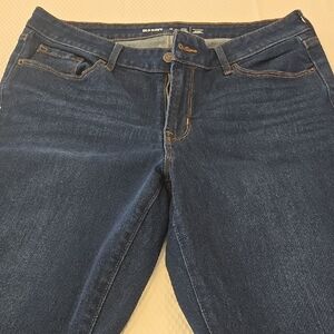 Old Navy Mid Rise Kicker Boot-cut Womens Jeans Size 12 Long